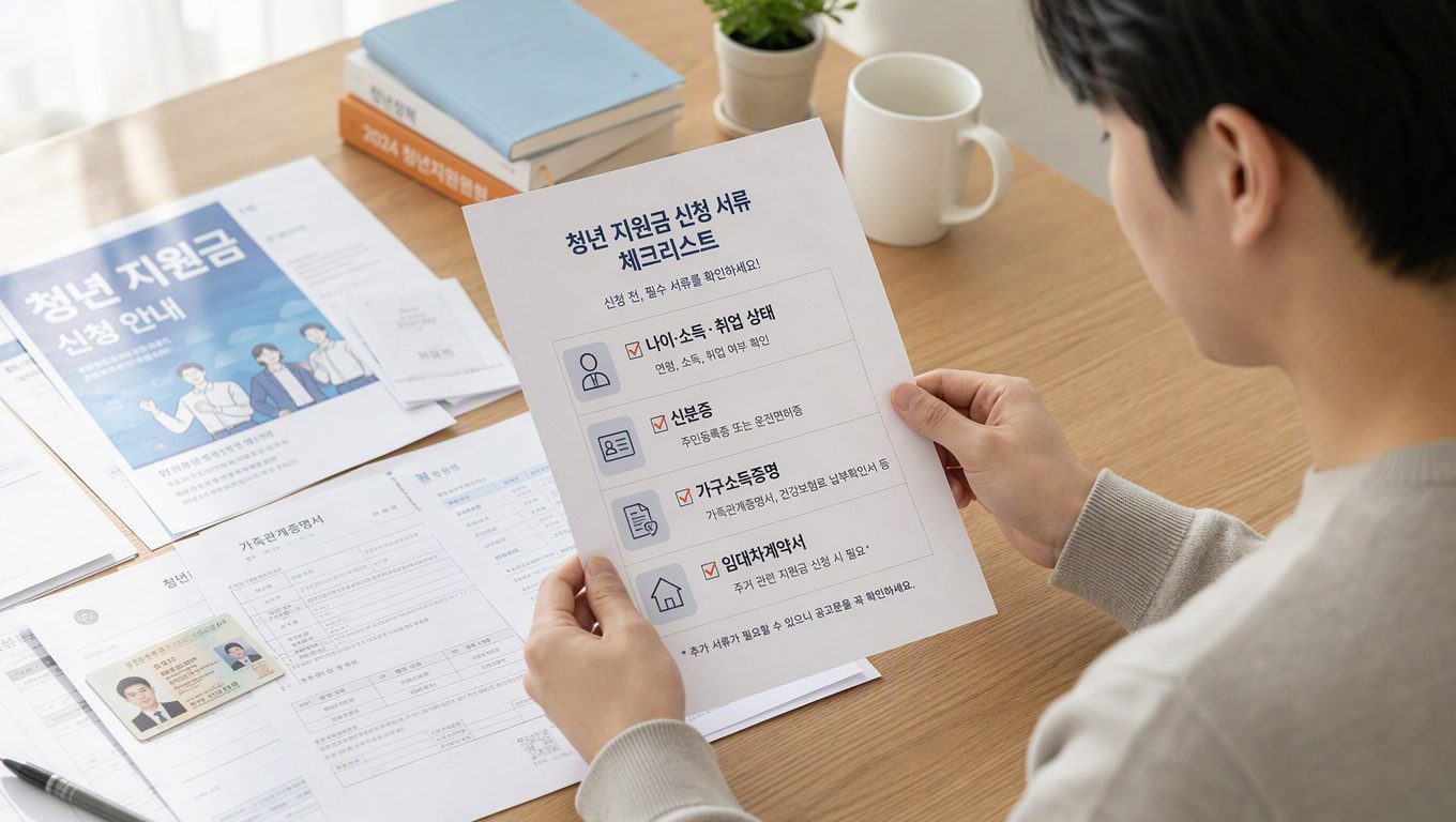청년 지원금 정리: 신청 자격부터 서류·절차·사후 관리까지