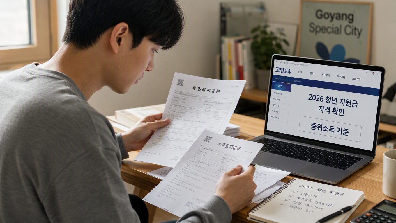 2026 청년 지원금 신청 자격과 서류·조건 확인 방법 청년 지원금 2026