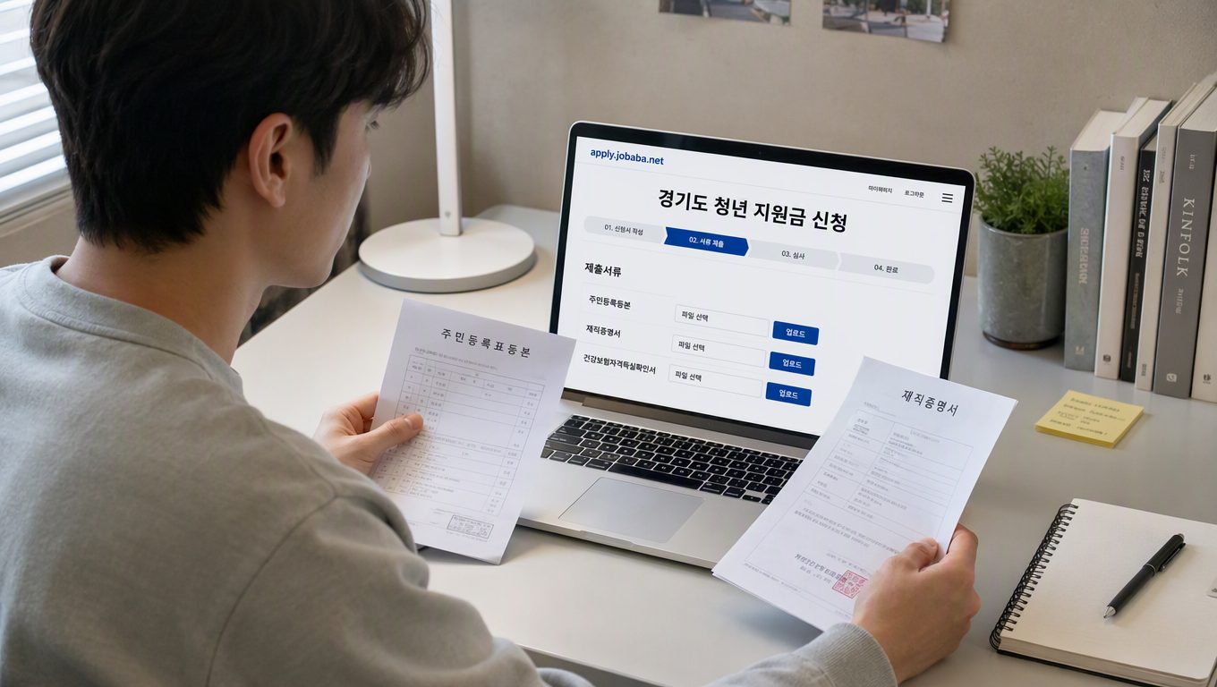 경기도 청년 지원금 조건과 신청 방법
